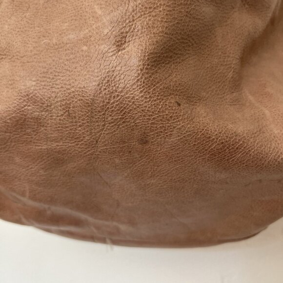 Rough & Tumble Borough Bag Womens Convertible Beige Brown Leather Crossbody - Picture 9 of 16